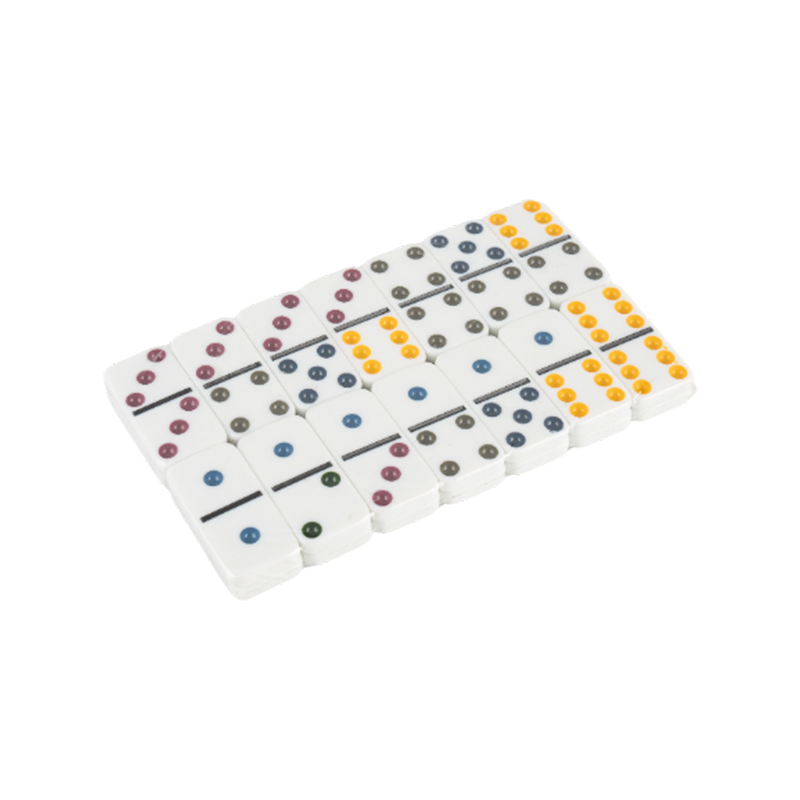 Basic Color Dot Domino Game